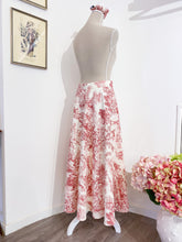 Load image into Gallery viewer, Pink Toile de Jouy skirt - PREORDER