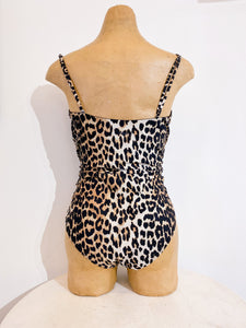 Animal print one-piece swimsuit - Size 46