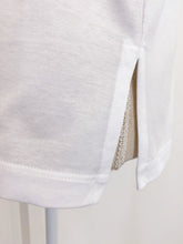 Load image into Gallery viewer, Michela Tshirt - Over- Heart neck embroidery