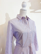 Load image into Gallery viewer, Striped shirt dress - Size 46
