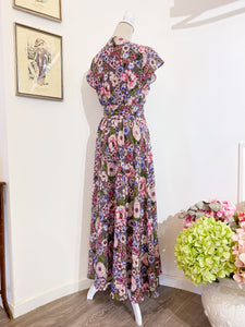 Floral slit dress - Size 42