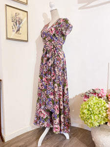 Floral slit dress - Size 42