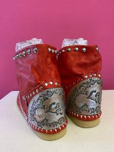 Handcrafted summer boots - N.38