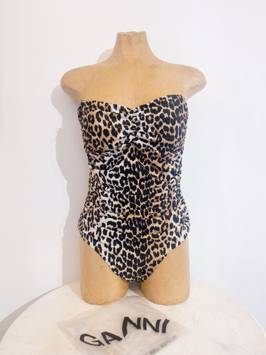 Animal print one-piece swimsuit - Size 46