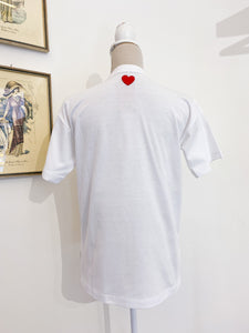 Tshirt Michela - Over- Ricamo cuore collo