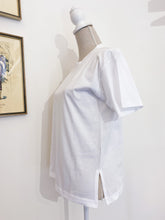 Load image into Gallery viewer, Michela Tshirt - Over- Heart neck embroidery