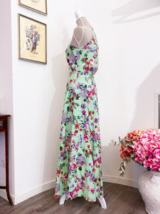 Long mint dress - Size 40