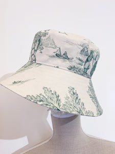 Moods- Toile de Jouy bucket hat
