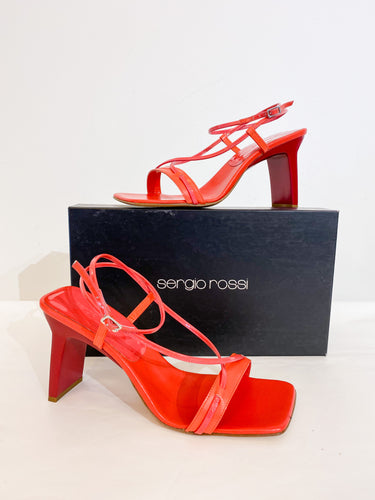 Sandali corallo - N. 38 1/2