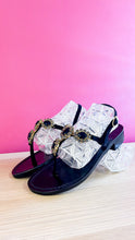 Load image into Gallery viewer, Jewel flip flops - N.38