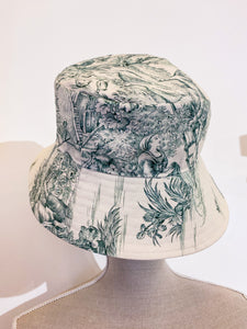 Moods- Toile de Jouy bucket hat