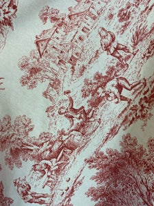 Pink Toile de Jouy skirt - PREORDER