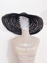 Carica l&#39;immagine nel visualizzatore di Gallery, Cappello vintage in paglia