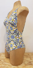 Load image into Gallery viewer, Coast Capri - majolica one-piece swimsuit - Size M/L