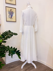 MoodS - Tailored broderie anglaise shirt dress - Size 38