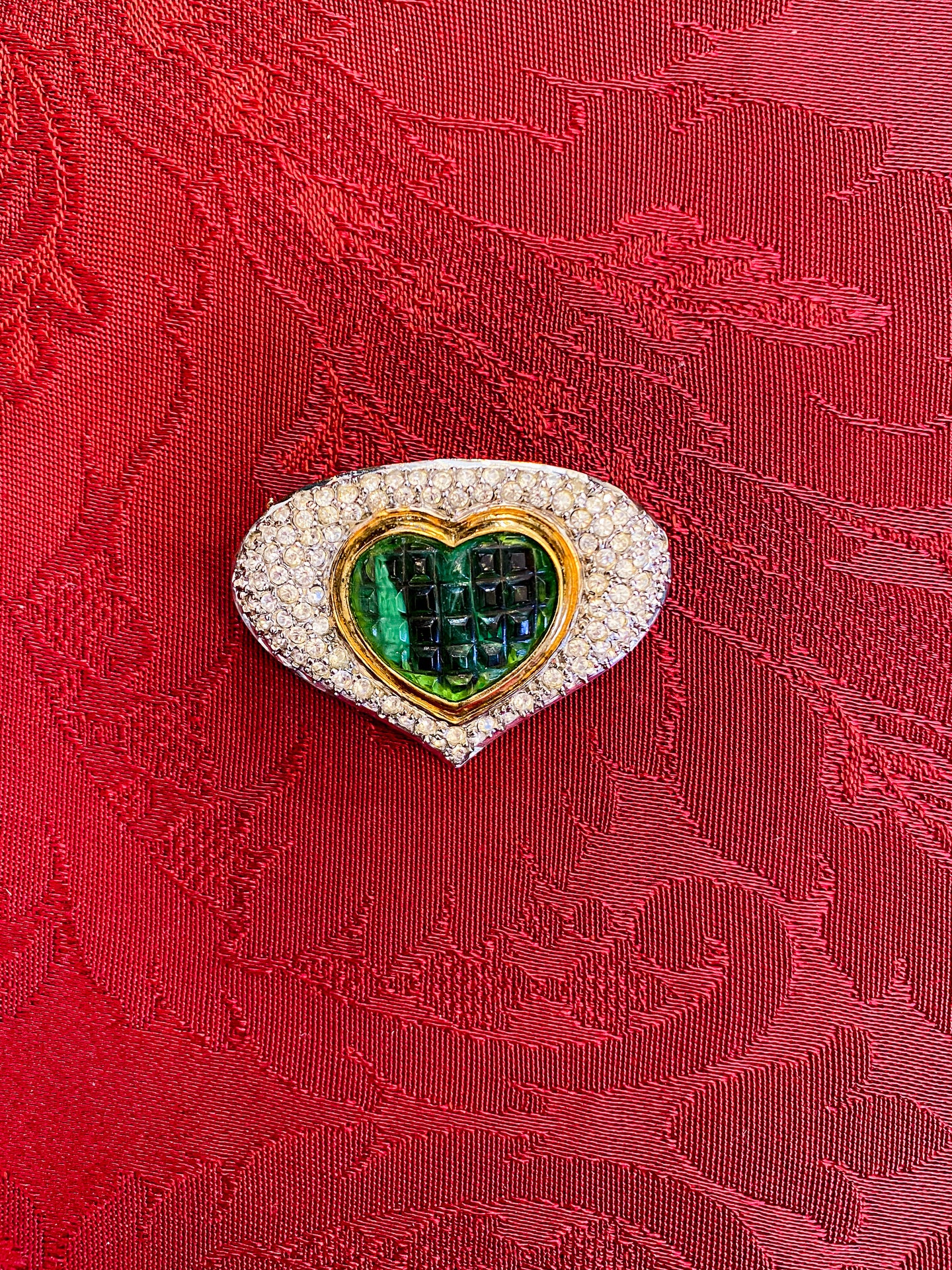Heart - Vintage Brooch