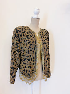 Vintage jacket with embroidery
