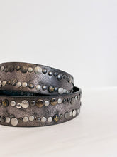 Load image into Gallery viewer, Studded leather belt