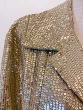 Carica l&#39;immagine nel visualizzatore di Gallery, Christian Dior - Giacca in pelle e paillettes