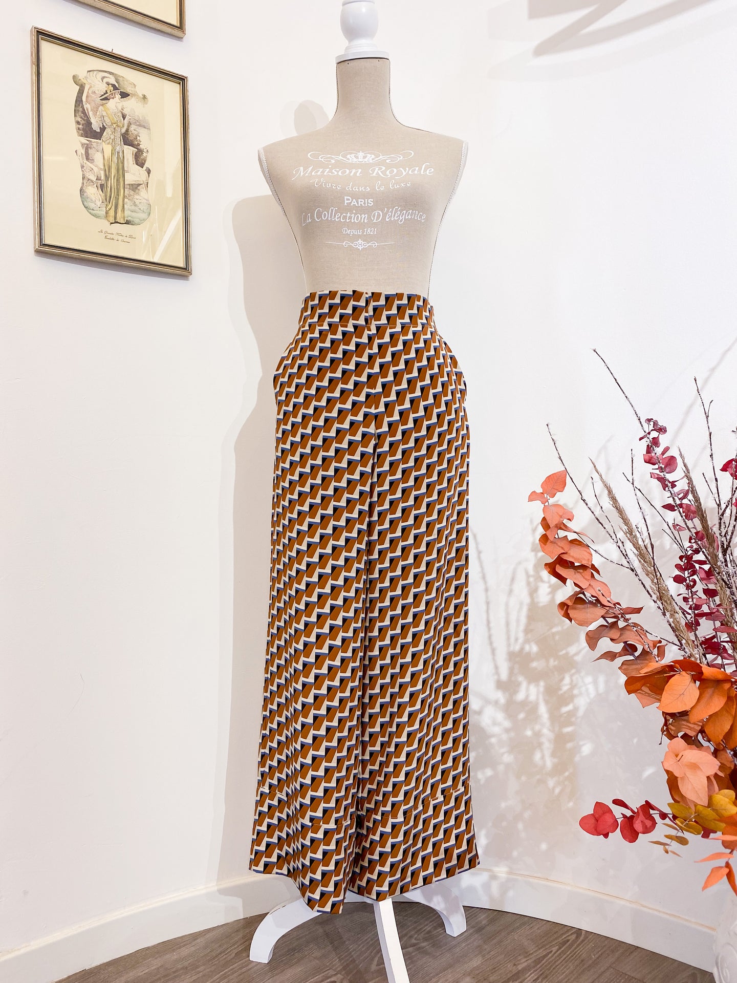 Moods - Pantalone sartoriale in seta - Taglia M