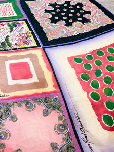 Foulard - Vintage - 130 • 113 cm