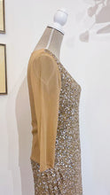Carica l&#39;immagine nel visualizzatore di Gallery, Abito nude paillettes - Taglia 44/46
