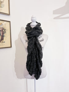 Embossed scarf