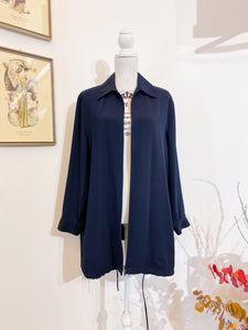 Elena Miro - Unstructured blue jacket - Size 48