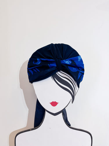 Turbante con foulard