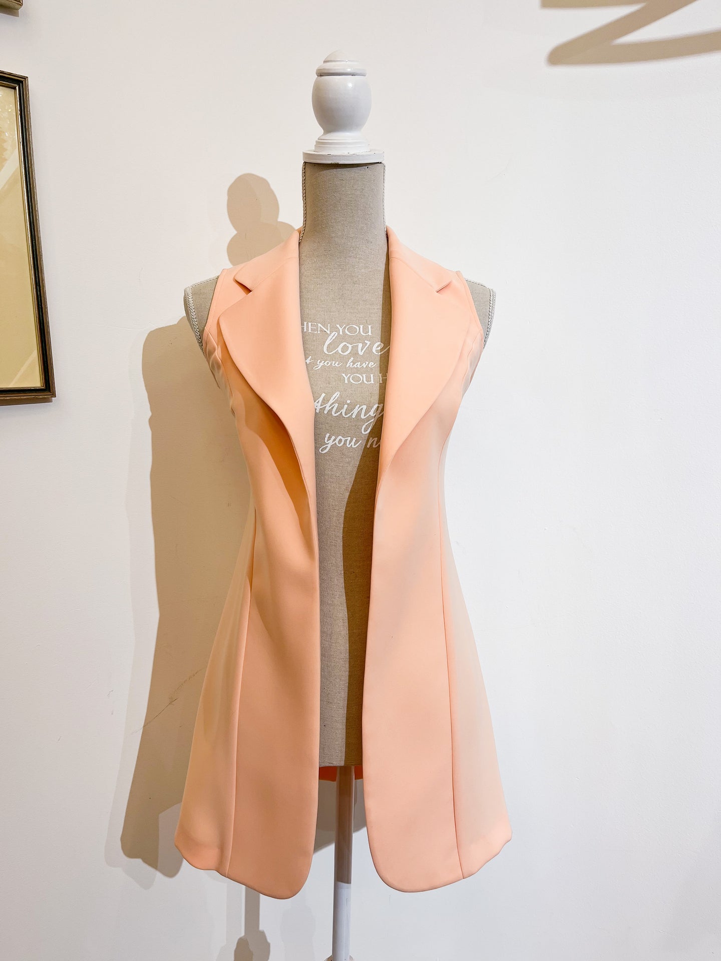 Long vest - Size 38