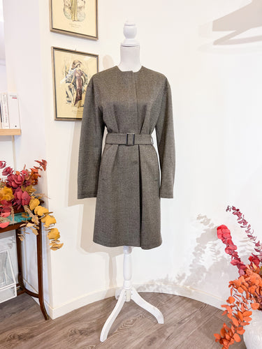 Cappotto sartoriale in lana - Taglia 42