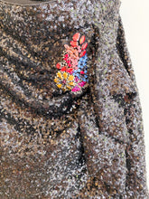Carica l&#39;immagine nel visualizzatore di Gallery, Gonna corta paillettes - Taglia 40