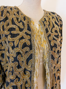 Vintage jacket with embroidery
