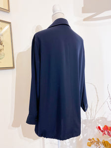 Elena Miro - Unstructured blue jacket - Size 48