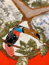 Carica l&#39;immagine nel visualizzatore di Gallery, Foulard seta - Vintage - 90•90cm