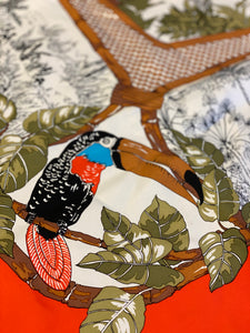 Foulard seta - Vintage - 90•90cm