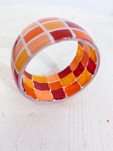 Bracciale in resina ad anello