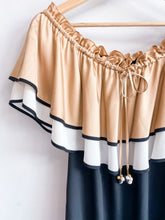 Load image into Gallery viewer, Cristina Effe - Bardot neckline top - Size 40