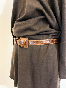 Belt - Vintage Crocodile