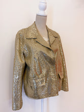 Load image into Gallery viewer, Christian Dior - Leather and sequin jacket