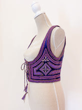 Carica l&#39;immagine nel visualizzatore di Gallery, Gilet è gonna sartoriale - Vintage