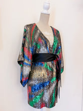 Carica l&#39;immagine nel visualizzatore di Gallery, Emilio Pucci - kimono paillettes