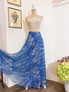 Long chiffon skirt - Size 44