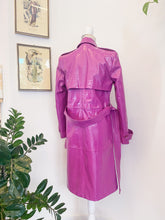 Load image into Gallery viewer, Pinko - Faux leather trench coat - Size 40