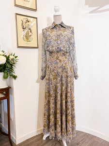 MoodS - Tailored skirt in doubled silk - Size 40