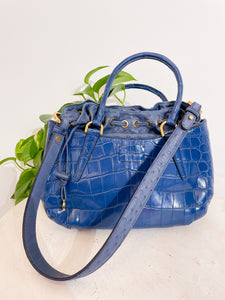 Borsa di coccodrillo e struzzo
