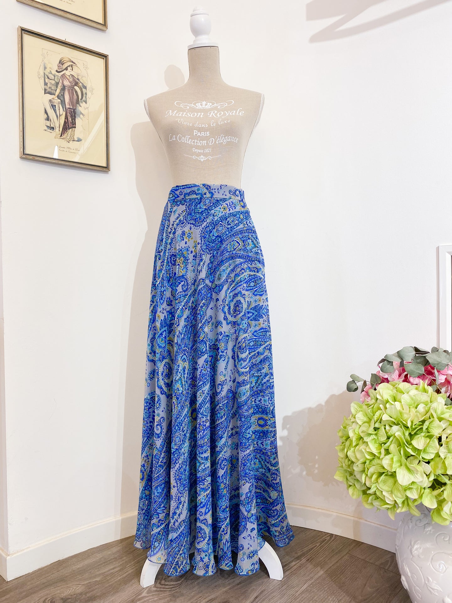 Gonna lunga chiffon- Taglia 44