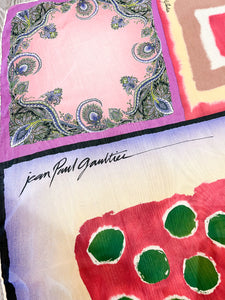Foulard - Vintage - 130 • 113 cm