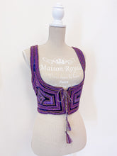 Carica l&#39;immagine nel visualizzatore di Gallery, Gilet è gonna sartoriale - Vintage