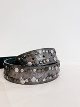 Load image into Gallery viewer, Studded leather belt